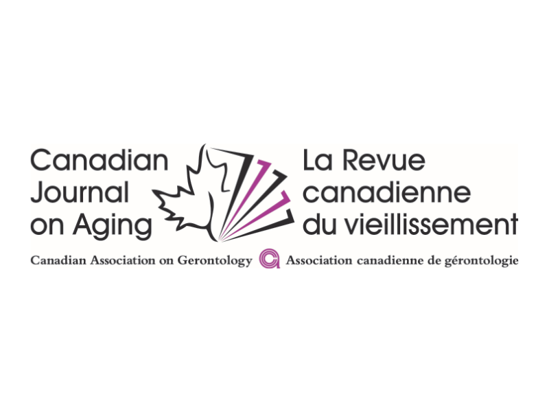 Canadian Journal on Aging Logo